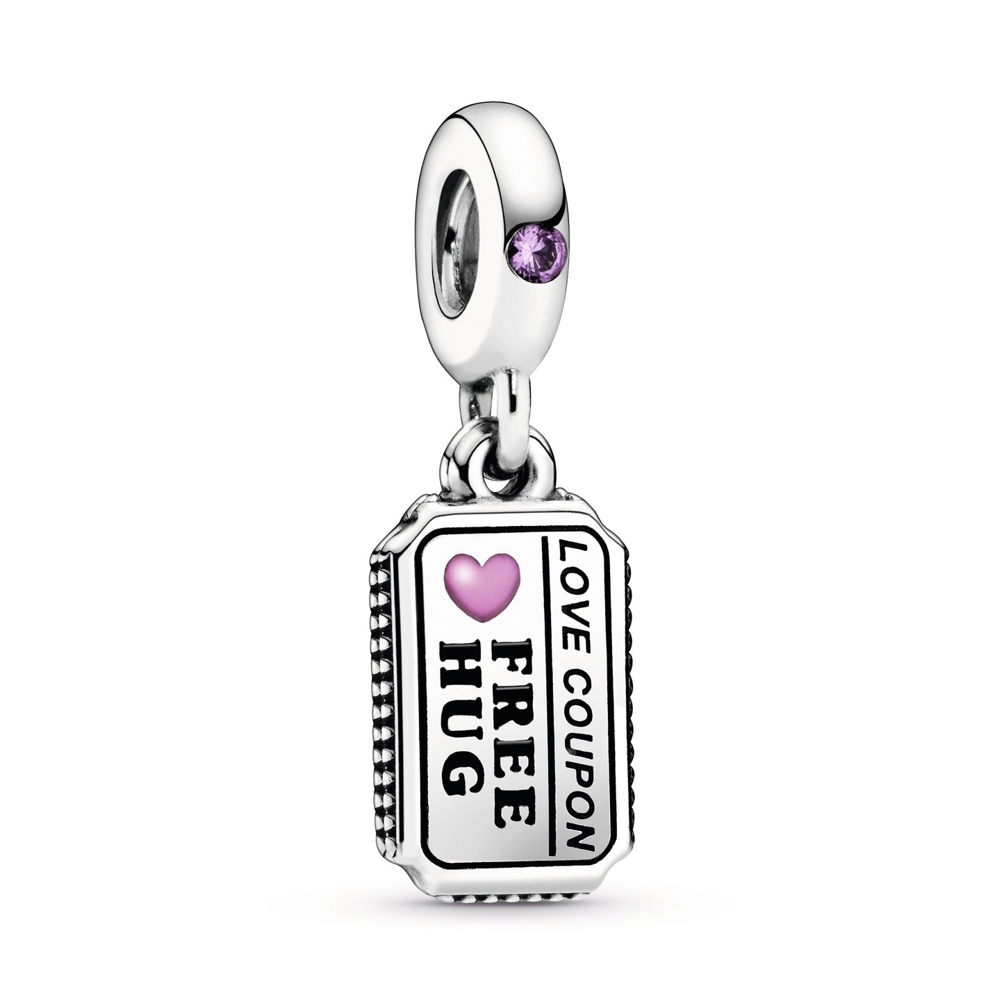 Love Coupon Dangle Charm Premium Fashion Jewelry Gift Collection