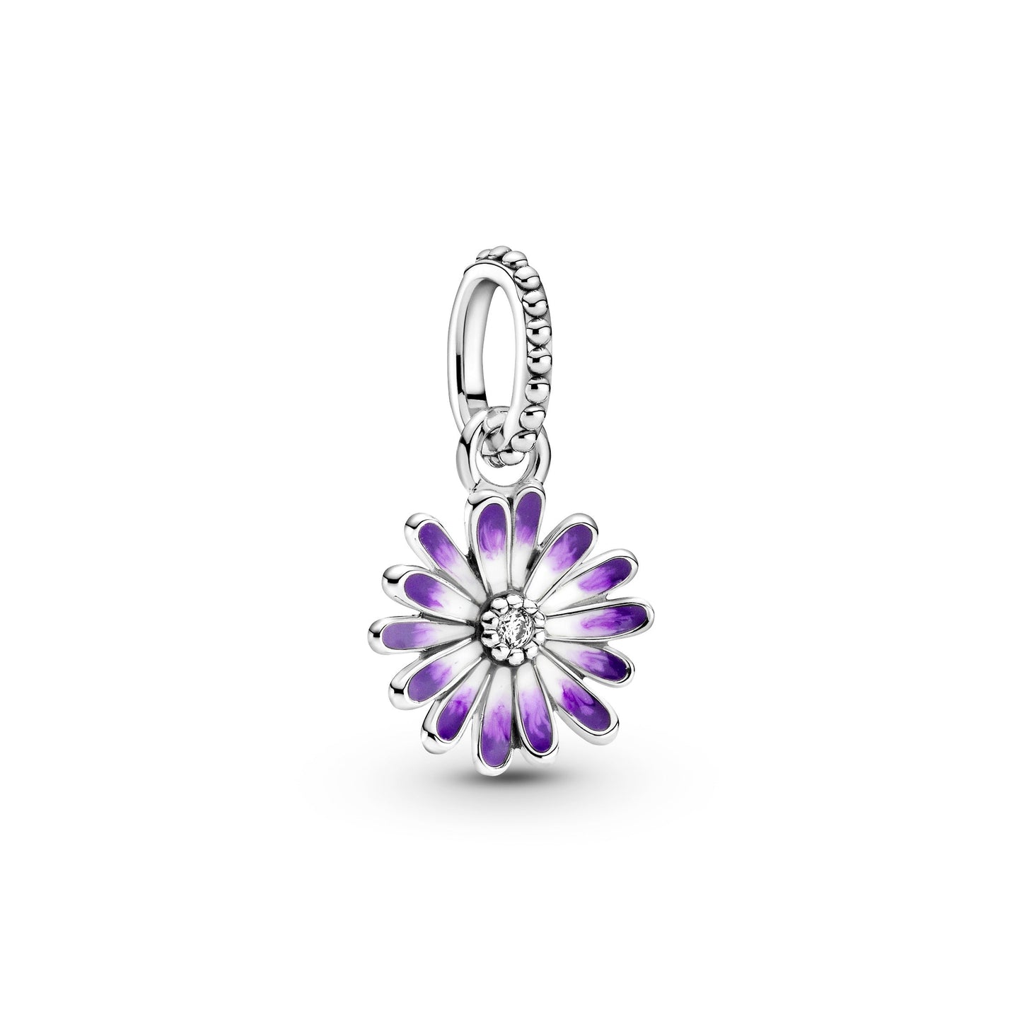 Purple Daisy Dangle Charm Premium Fashion Jewelry Gift Collection