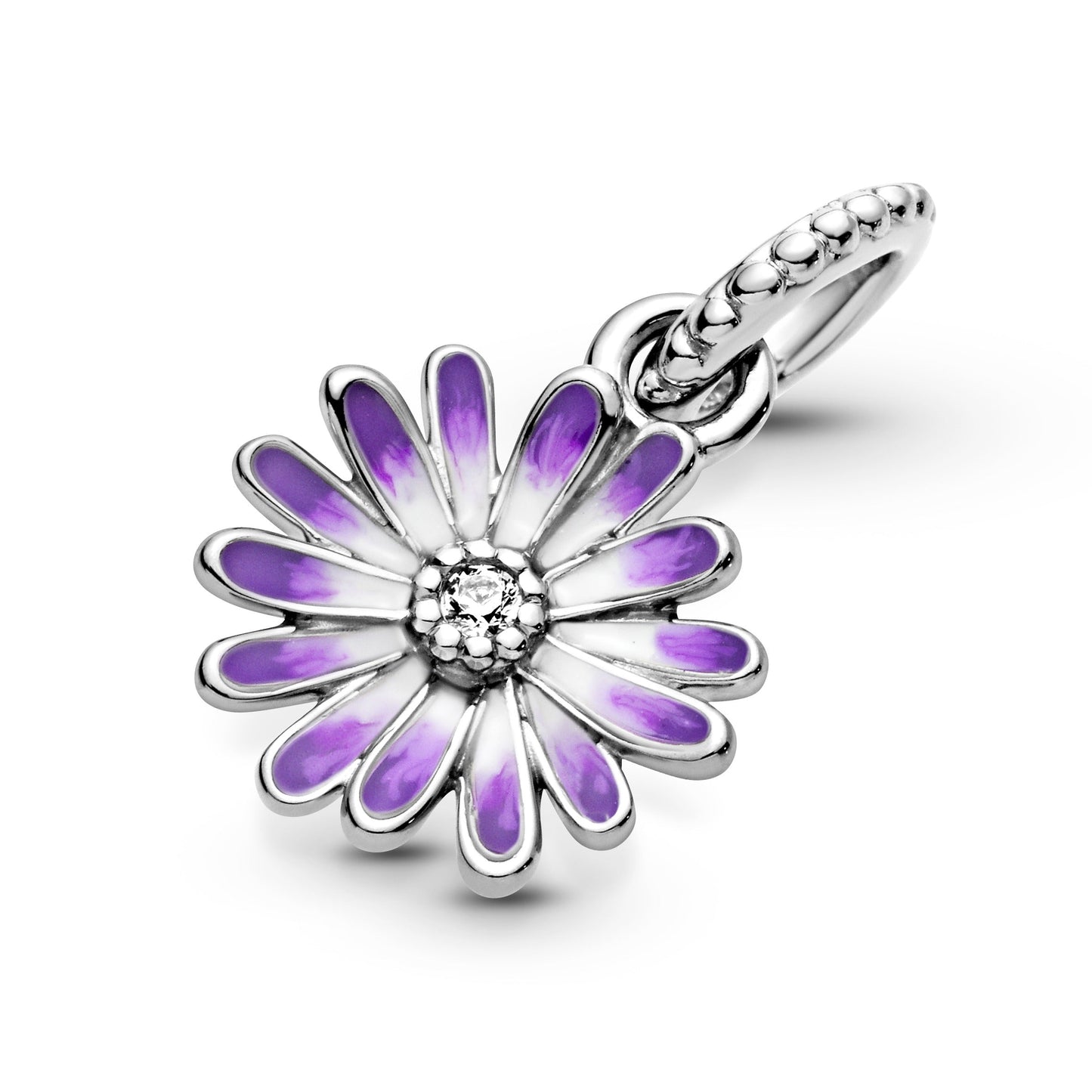 Purple Daisy Dangle Charm Premium Fashion Jewelry Gift Collection