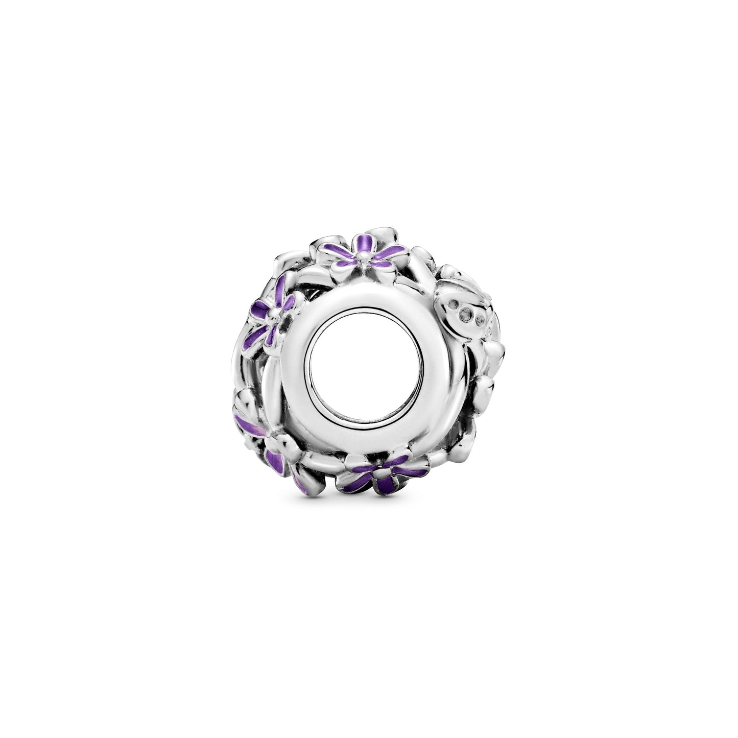 Openwork Purple Daisy Charm Premium Fashion Jewelry Gift Collection