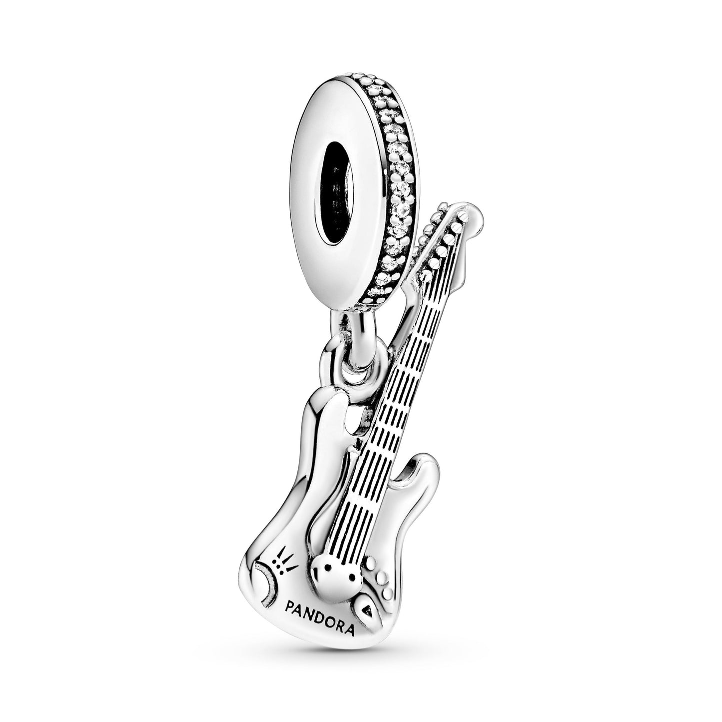 Electric Guitar Dangle Charm Premium Fashion Jewelry Gift Collection