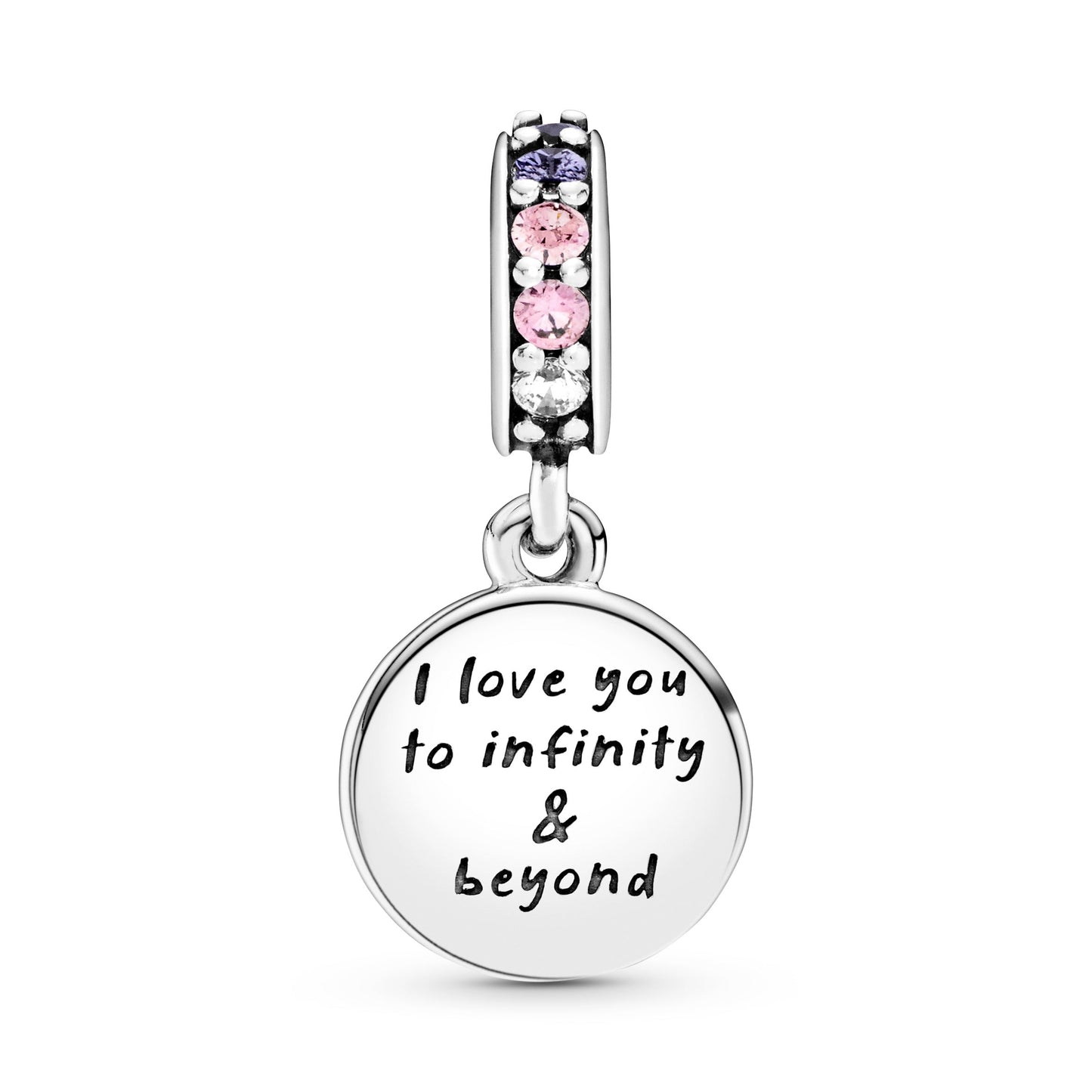 Glittering Infinity Hearts & Stars Dangle Charm Premium Fashion Jewelry Gift Collection