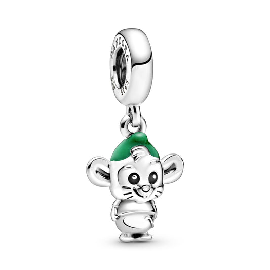 Disney Cinderella Gus Mouse Dangle Charm Premium Fashion Jewelry Gift Collection
