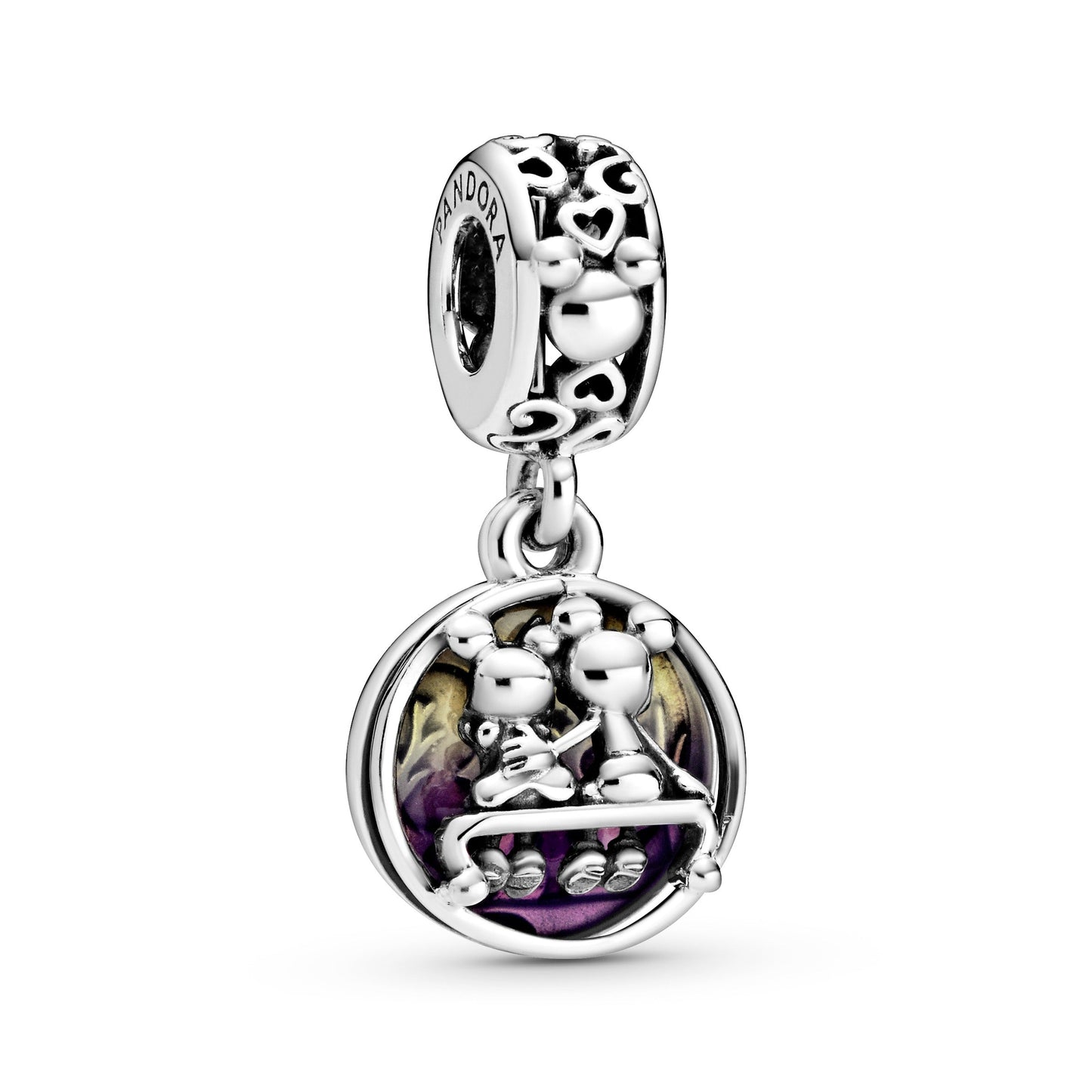 Disney Mickey Mouse & Minnie Mouse Happily Ever After Dangle Charm Premium Fashion Jewelry Gift Collection