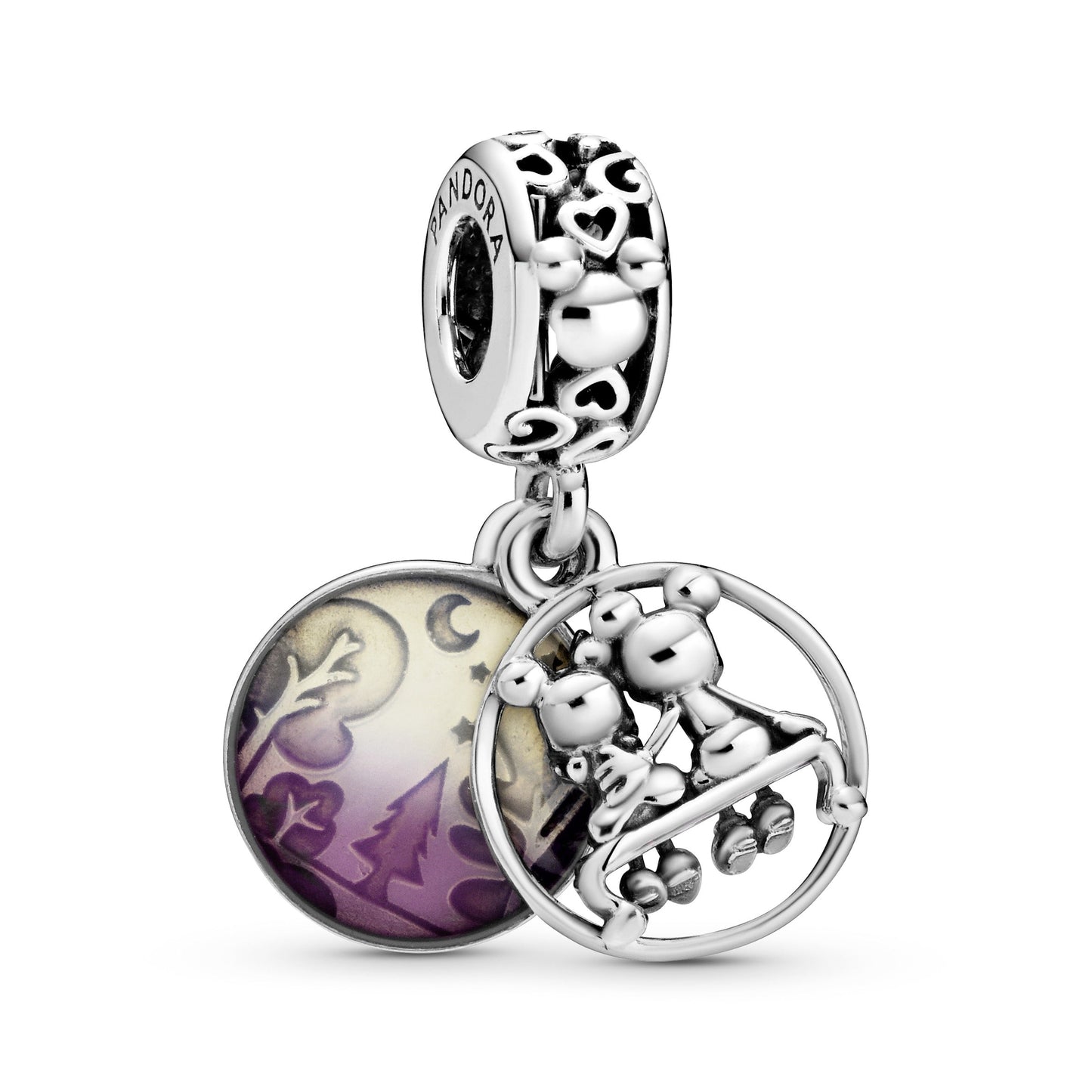 Disney Mickey Mouse & Minnie Mouse Happily Ever After Dangle Charm Premium Fashion Jewelry Gift Collection