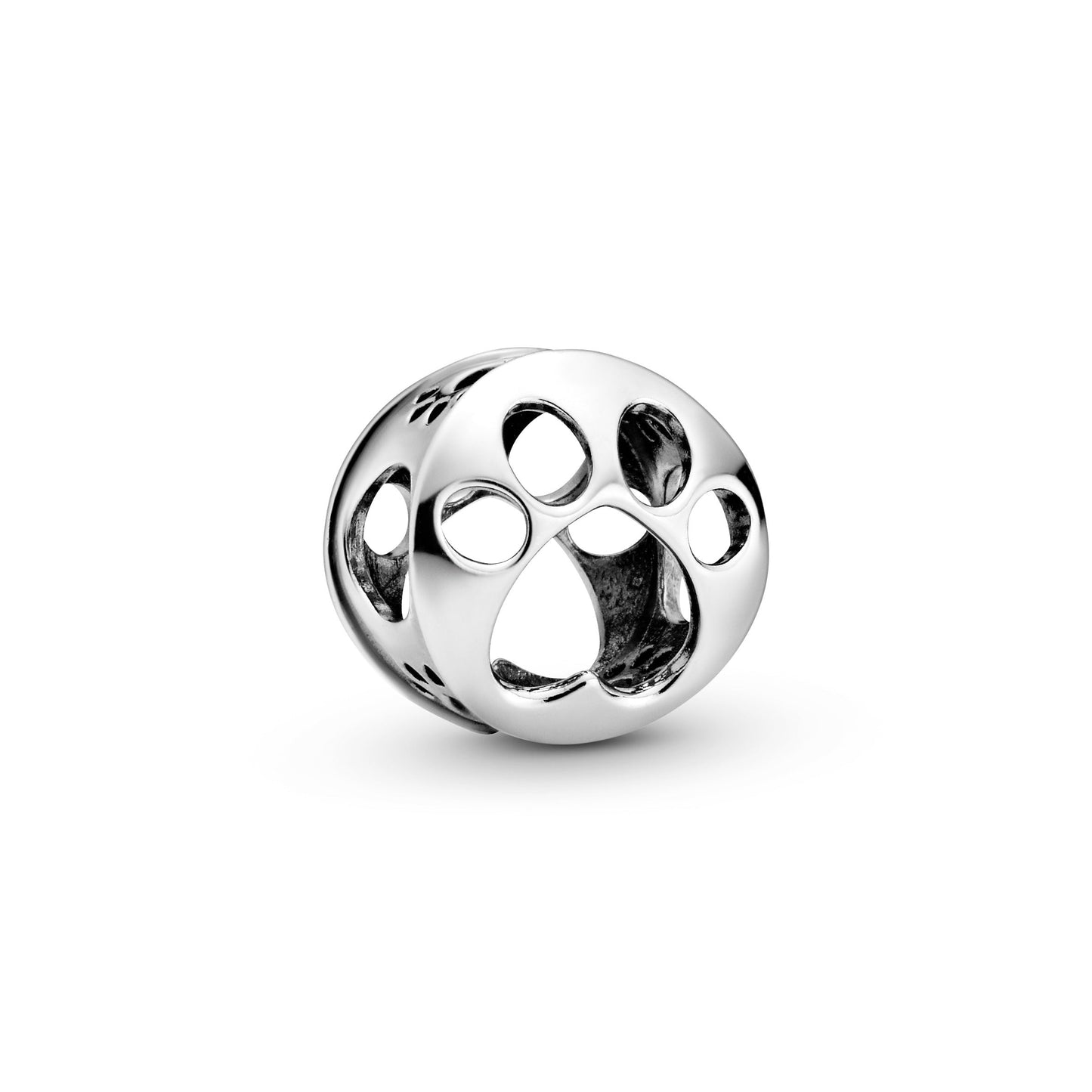 Openwork Paw Print Charm Premium Fashion Jewelry Gift Collection