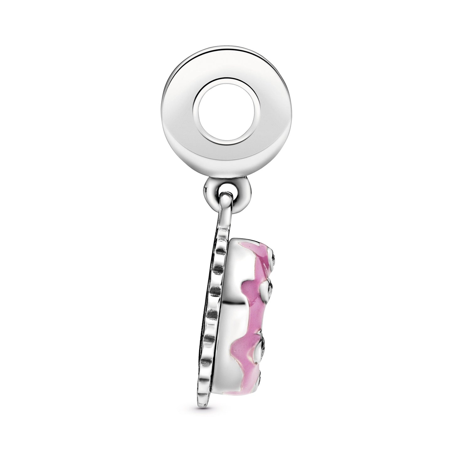 Pink Birthday Cake Dangle Charm Premium Fashion Jewelry Gift Collection