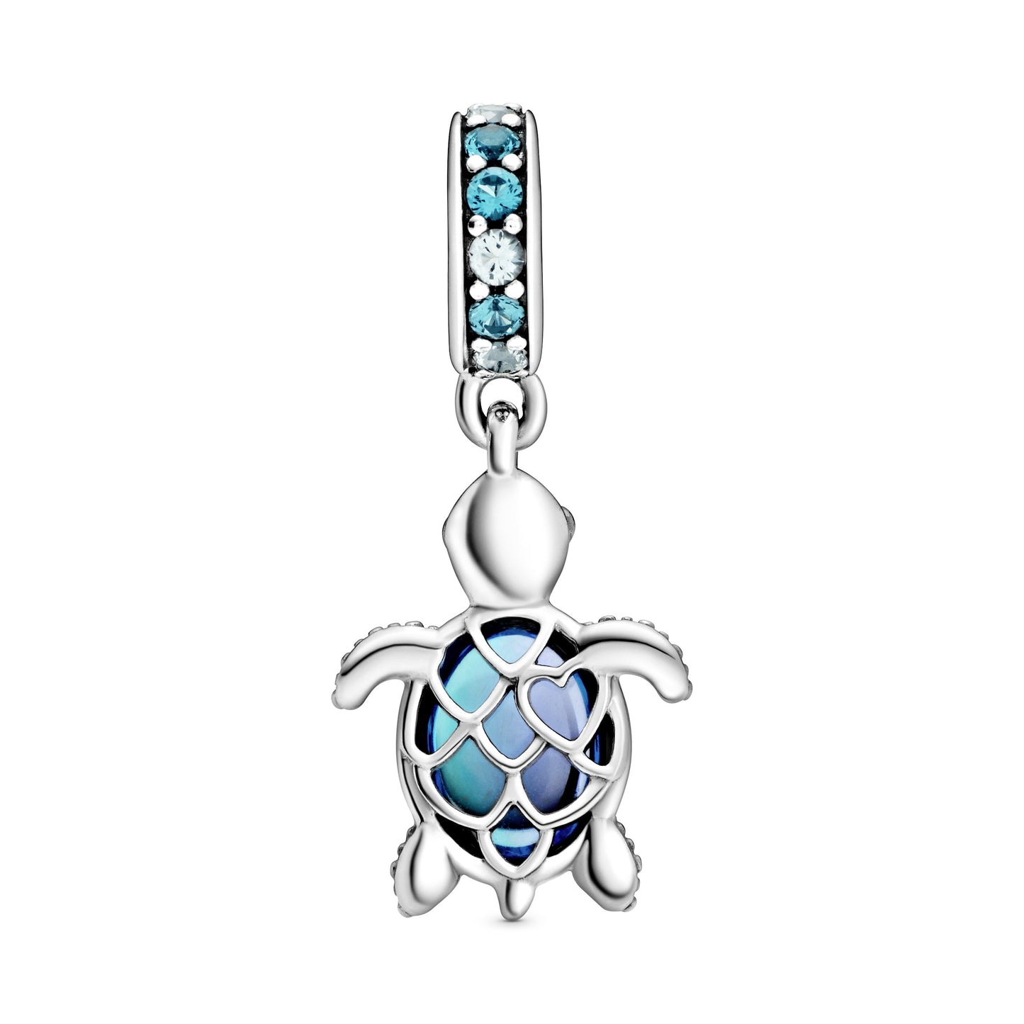 Murano Glass Sea Turtle Dangle Charm Premium Fashion Jewelry Gift Collection