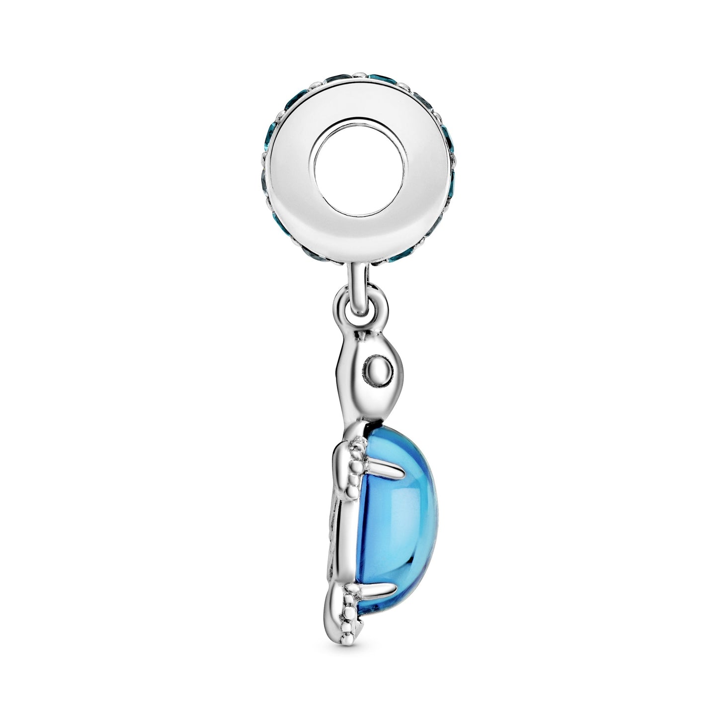 Murano Glass Sea Turtle Dangle Charm Premium Fashion Jewelry Gift Collection