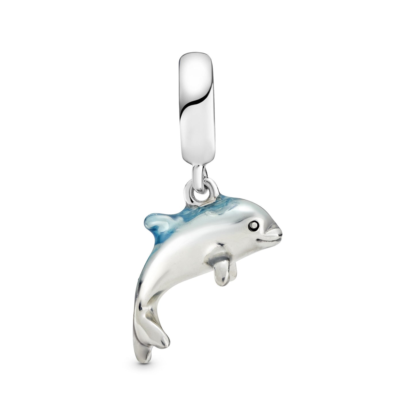 Shimmering Dolphin Dangle Charm Premium Fashion Jewelry Gift Collection