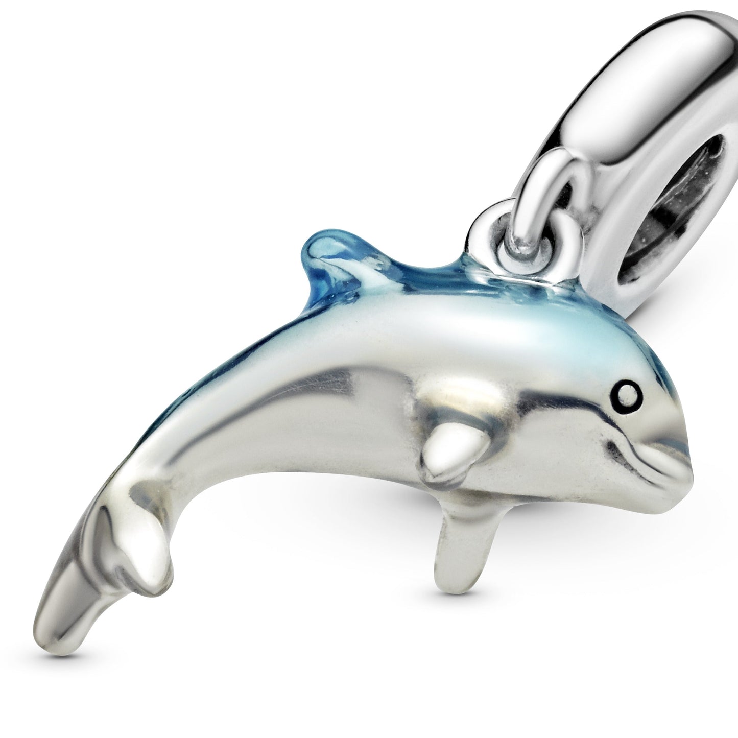 Shimmering Dolphin Dangle Charm Premium Fashion Jewelry Gift Collection