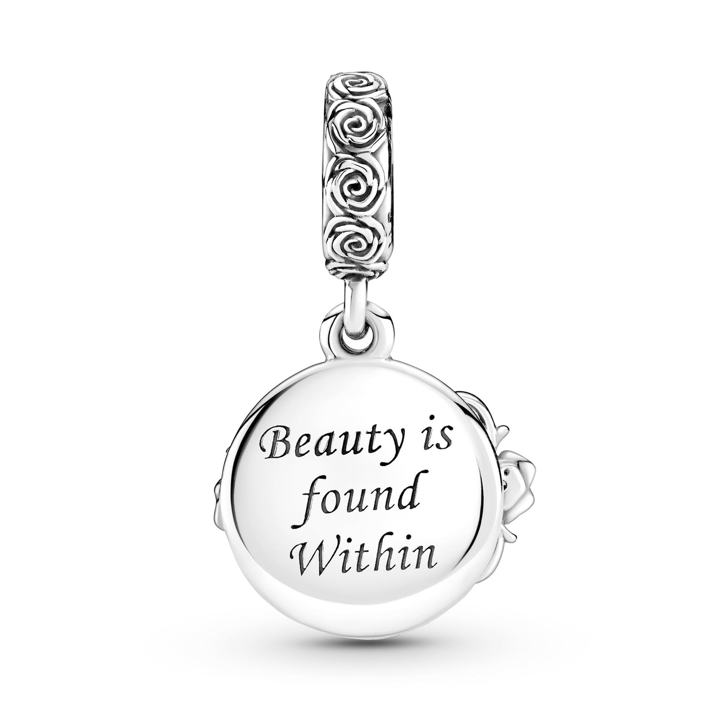 Disney Beauty and the Beast Dancing Dangle Charm Premium Fashion Jewelry Gift Collection