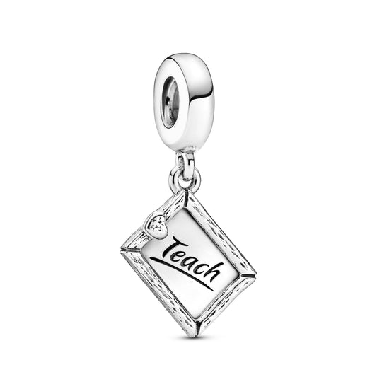 Chalkboard Dangle Charm Premium Fashion Jewelry Gift Collection