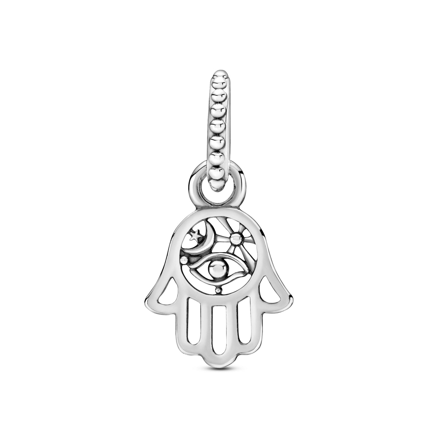 Protective Hamsa Hand Dangle Charm Premium Fashion Jewelry Gift Collection
