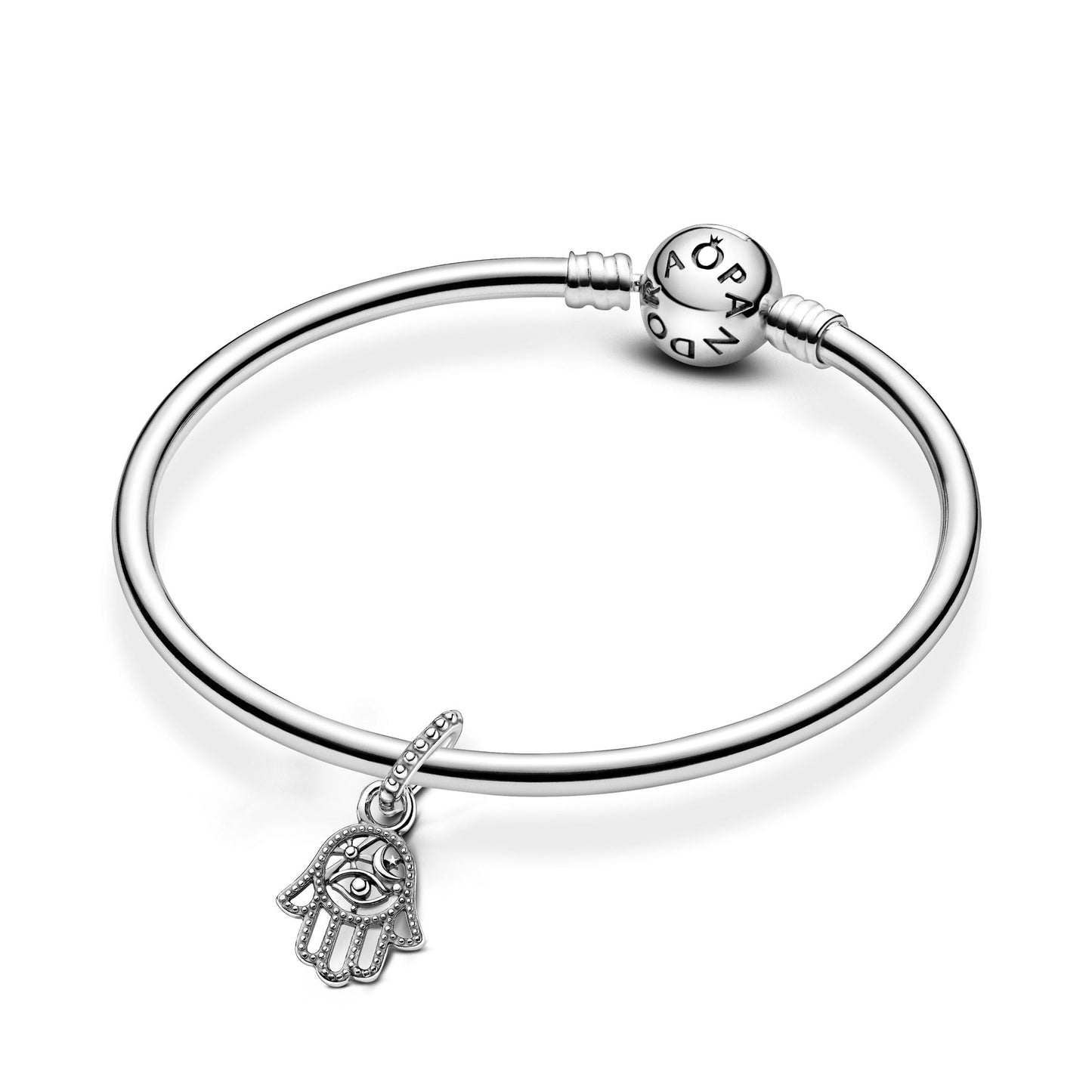 Protective Hamsa Hand Dangle Charm Premium Fashion Jewelry Gift Collection