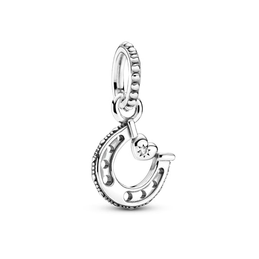 Good Luck Horseshoe Dangle Charm Premium Fashion Jewelry Gift Collection