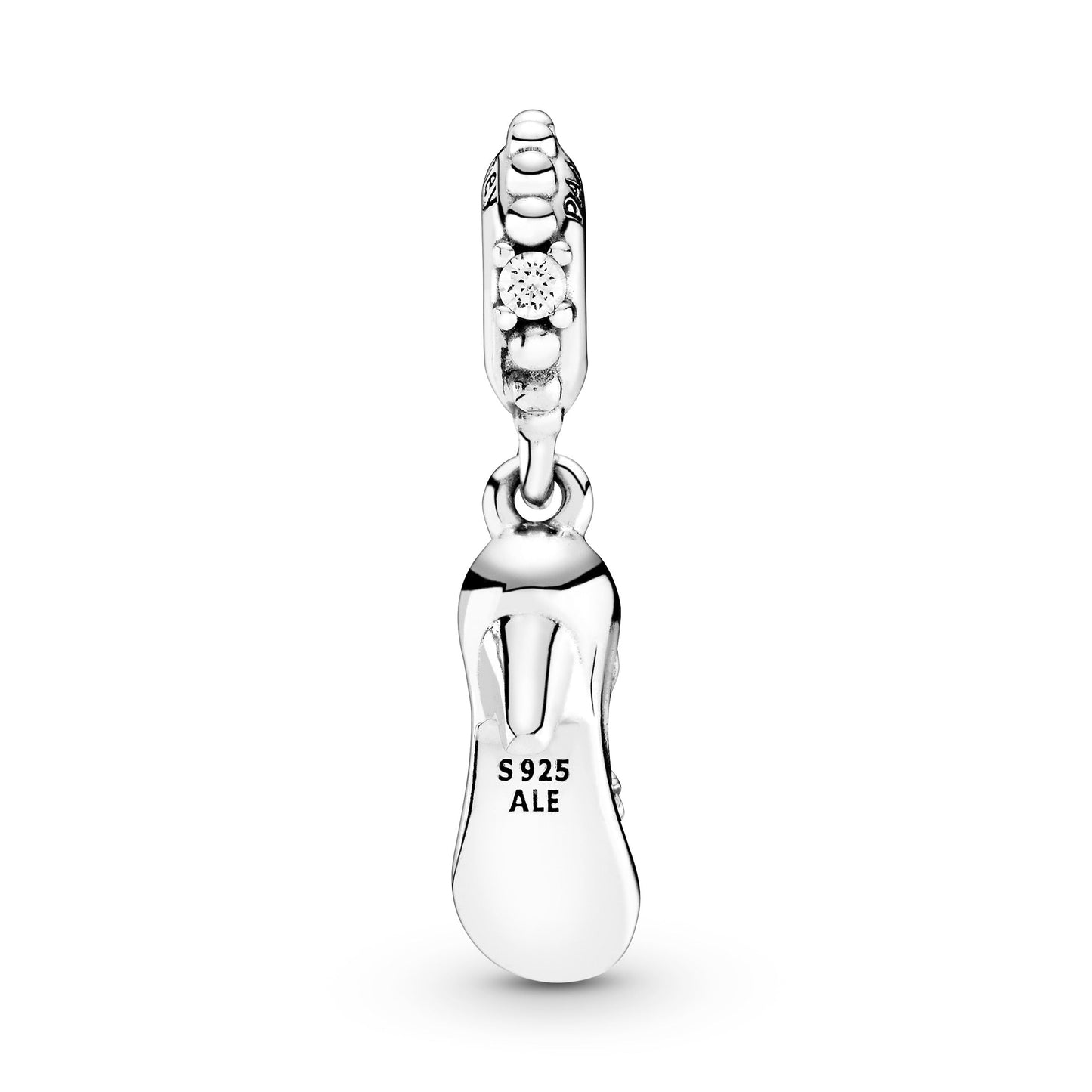 Disney Cinderella Glass Slipper & Mice Dangle Charm Premium Fashion Jewelry Gift Collection