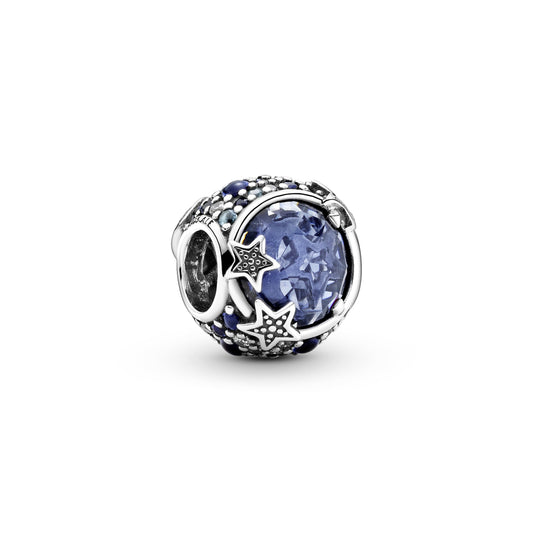 Celestial Blue Sparkling Stars Charm Premium Fashion Jewelry Gift Collection