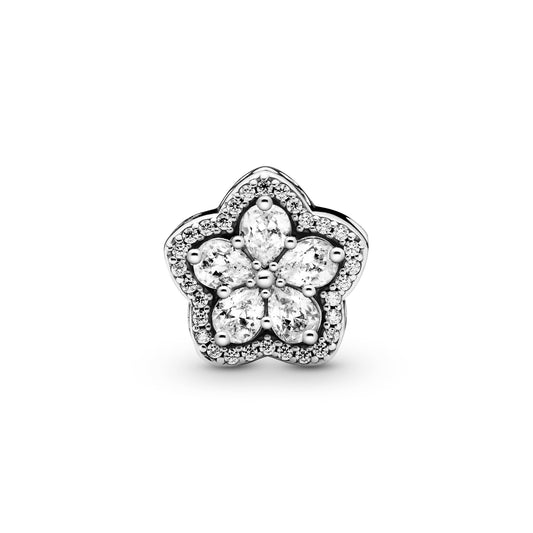 Sparkling Snowflake Pavé Charm Premium Fashion Jewelry Gift Collection