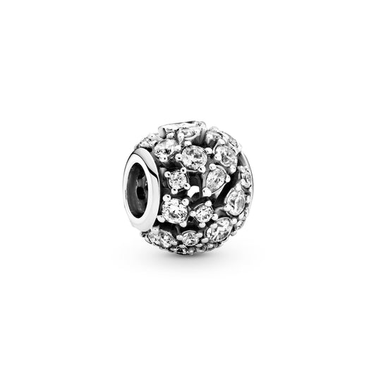 Sparkling Round Openwork Charm Premium Fashion Jewelry Gift Collection