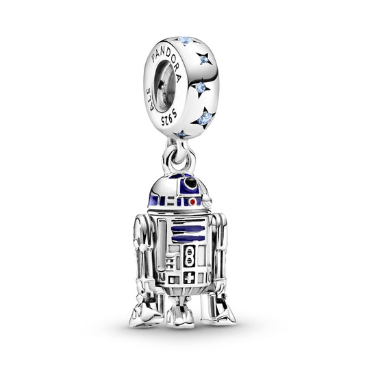 Star Wars R2-D2 Dangle Charm Premium Fashion Jewelry Gift Collection
