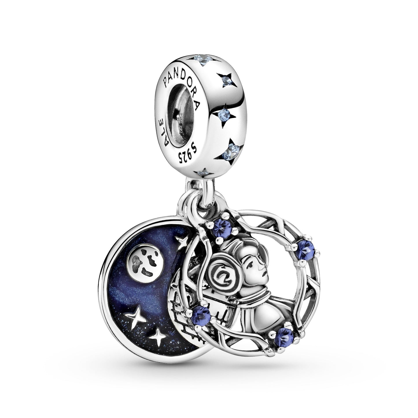 Star Wars Princess Leia Double Dangle Charm Premium Fashion Jewelry Gift Collection