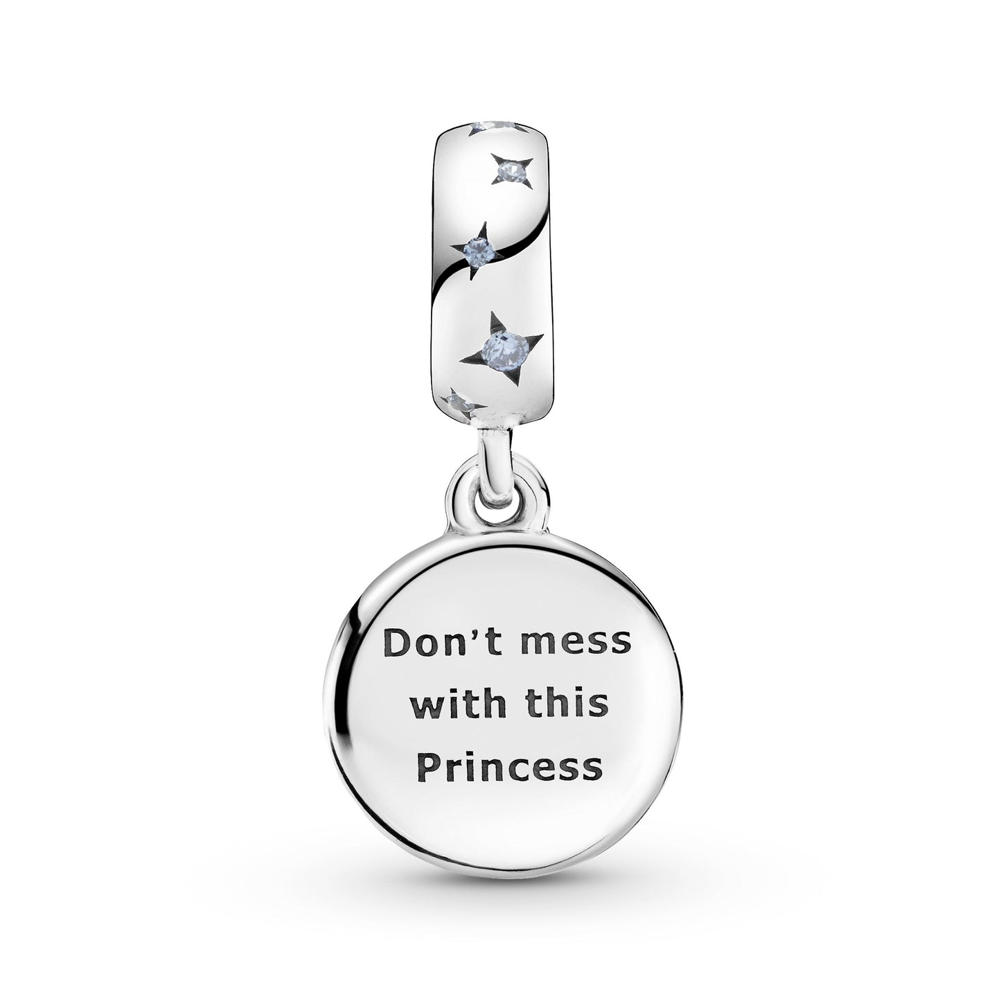 Star Wars Princess Leia Double Dangle Charm Premium Fashion Jewelry Gift Collection