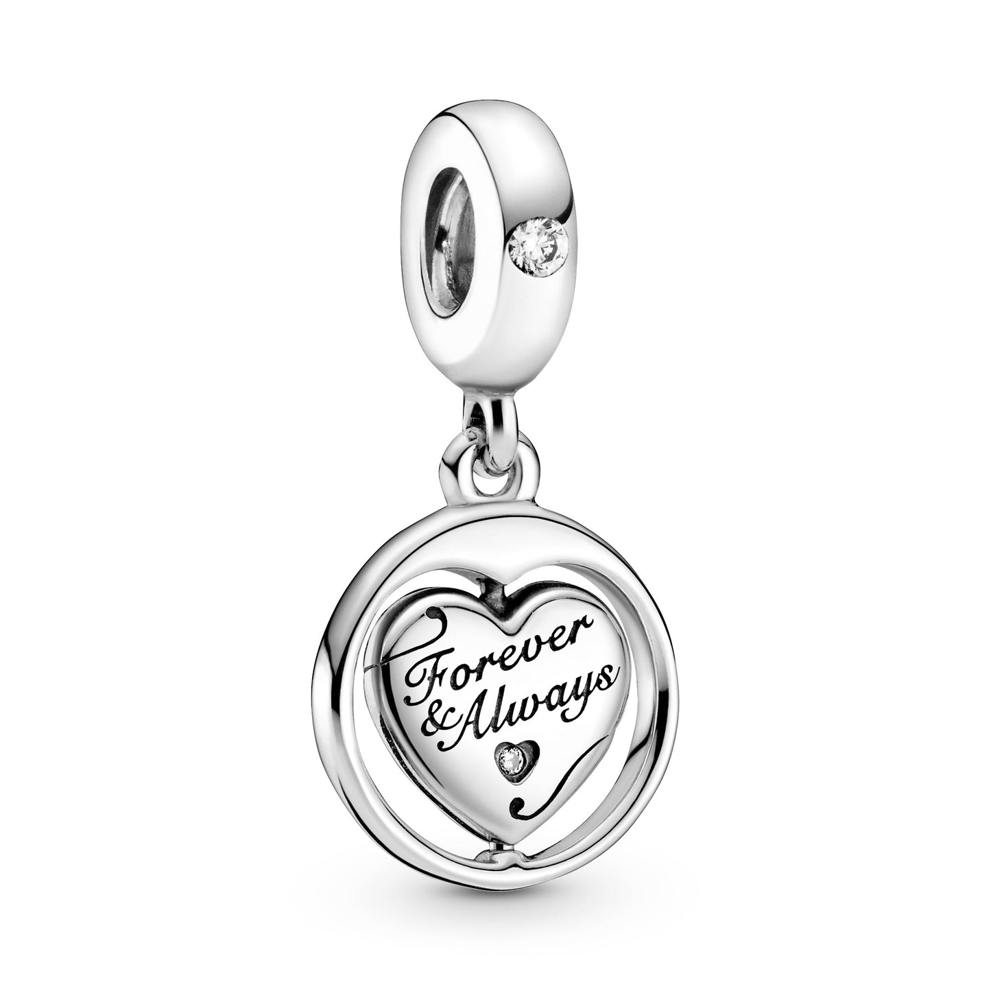 Spinning Forever & Always Soulmate Dangle Charm Premium Fashion Jewelry Gift Collection