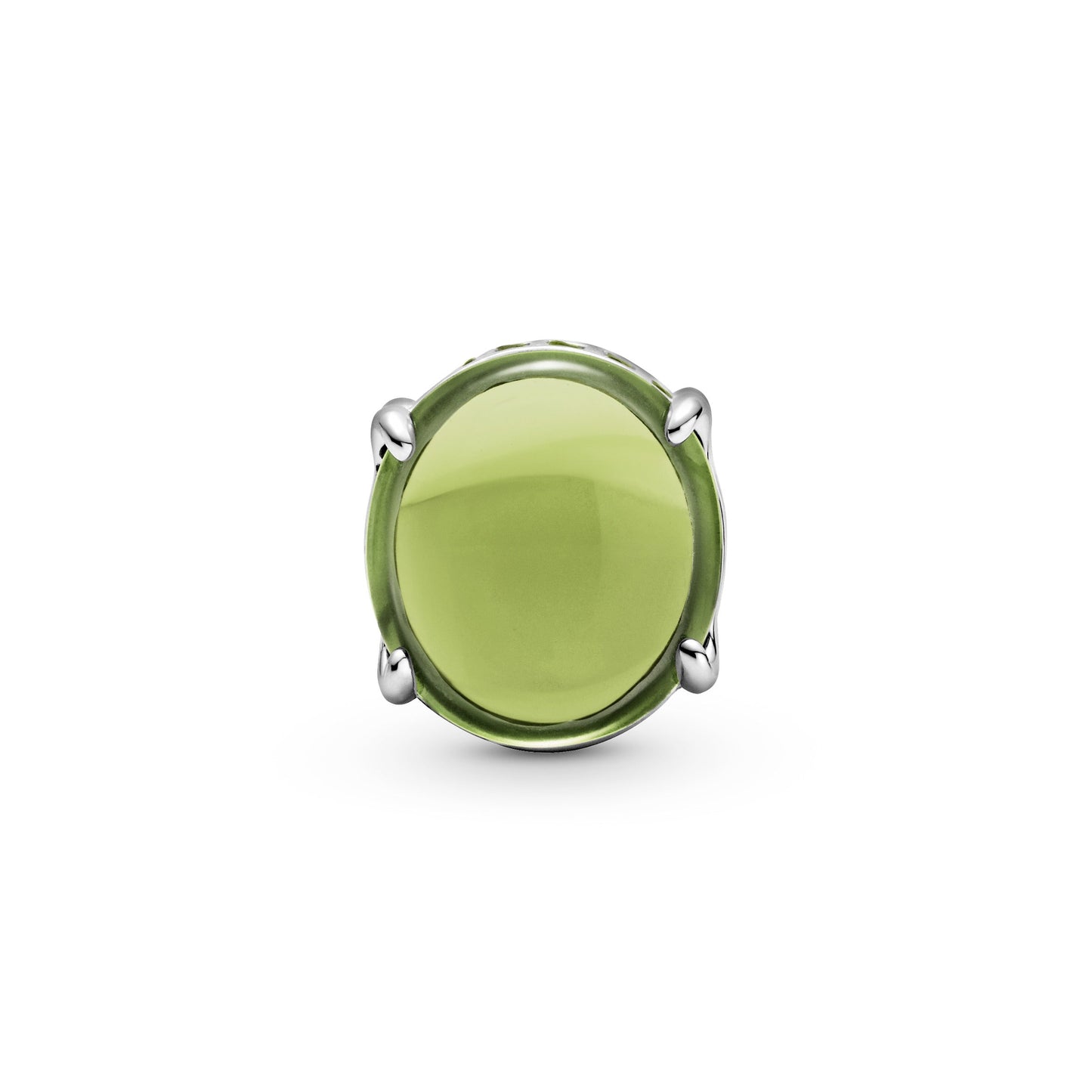 Green Oval Cabochon Charm Premium Fashion Jewelry Gift Collection