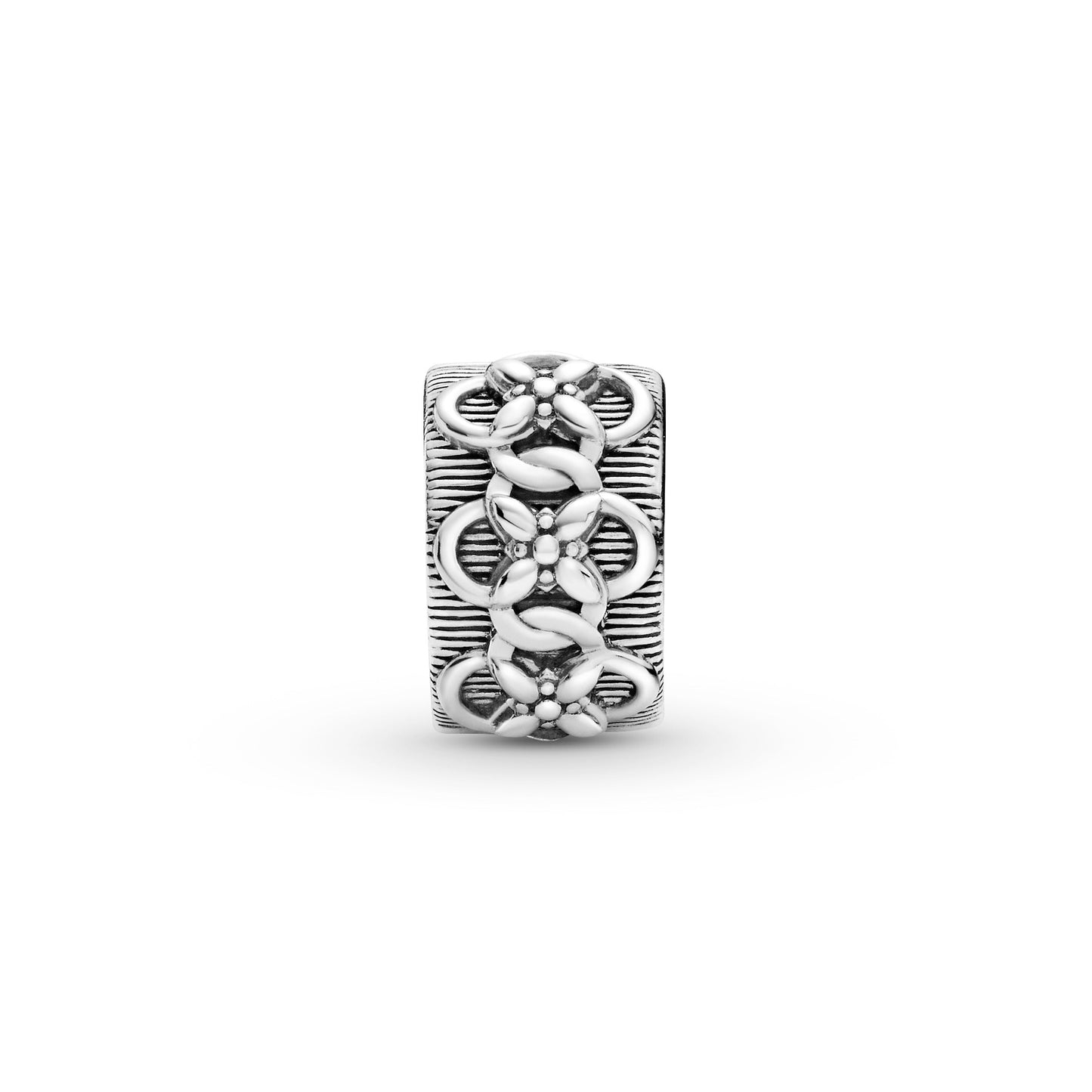 Flower Pattern Clip Charm Premium Fashion Jewelry Gift Collection