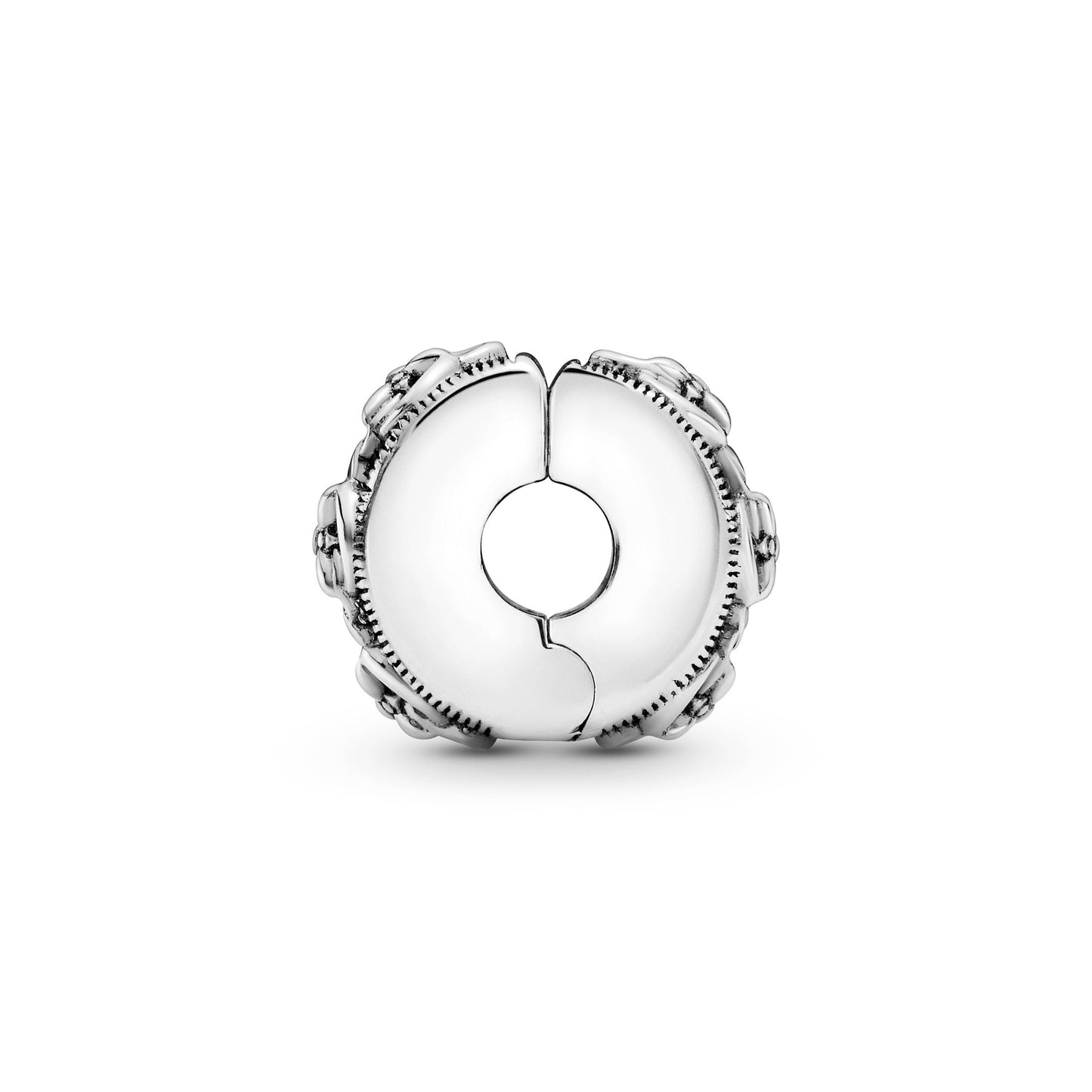 Flower Pattern Clip Charm Premium Fashion Jewelry Gift Collection