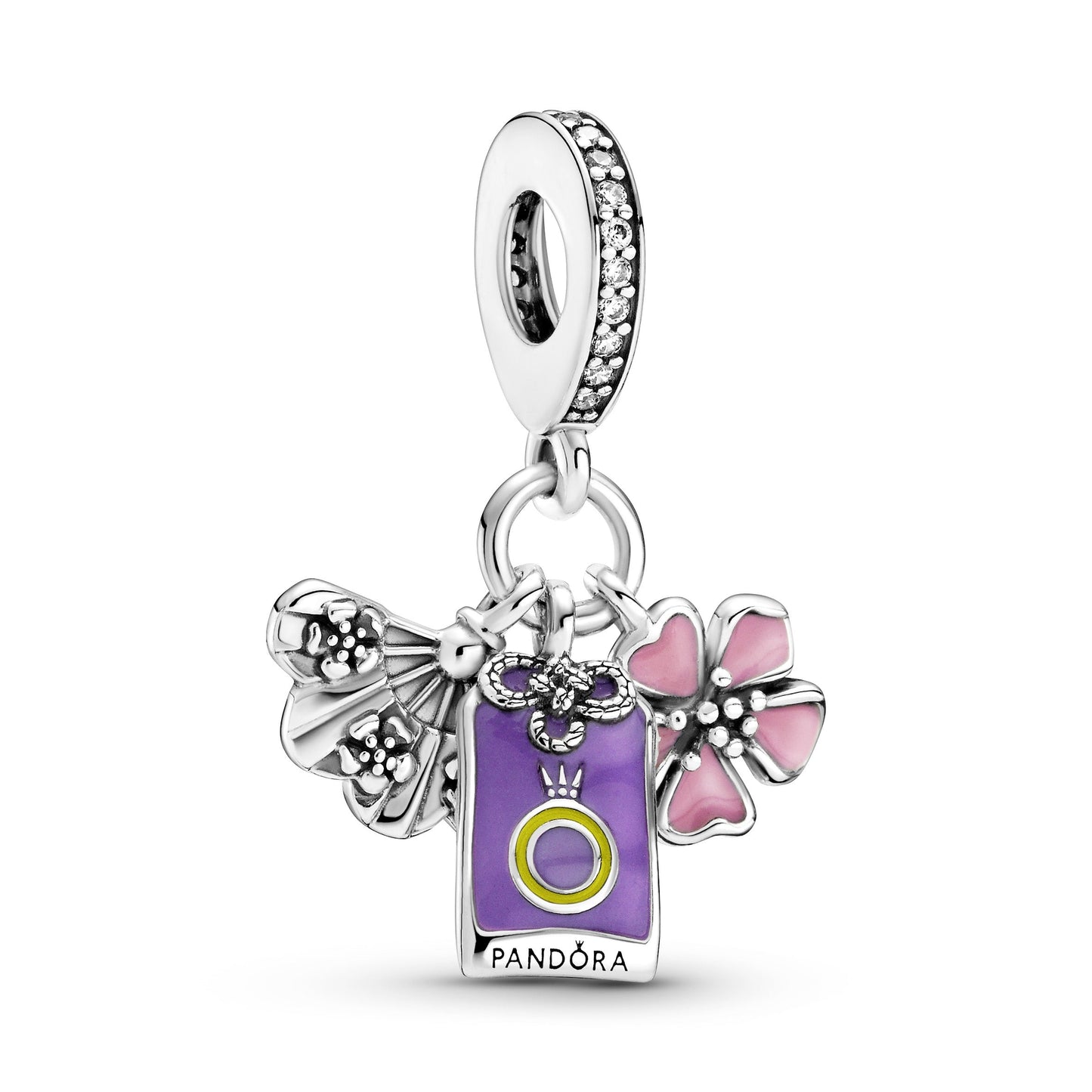Japanese Sakura, Omamori & Fan Dangle Charm Premium Fashion Jewelry Gift Collection