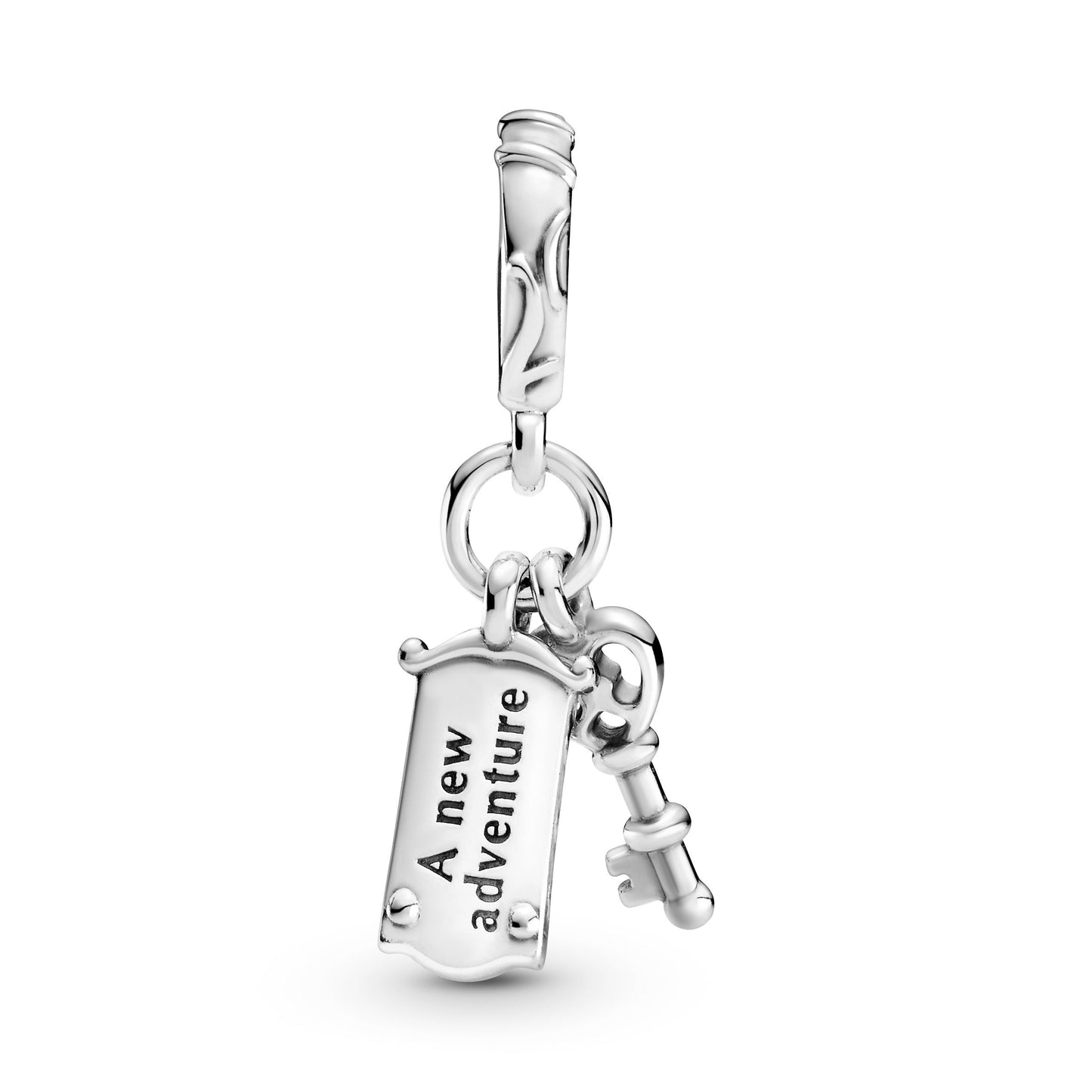 Disney Alice in Wonderland Key & Door Knob Dangle Charm Premium Fashion Jewelry Gift Collection