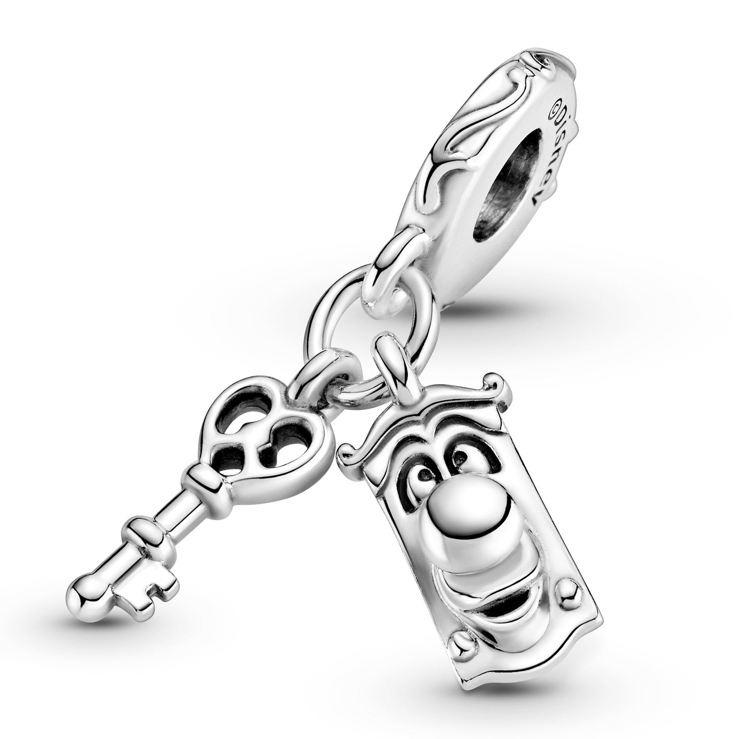 Disney Alice in Wonderland Key & Door Knob Dangle Charm Premium Fashion Jewelry Gift Collection