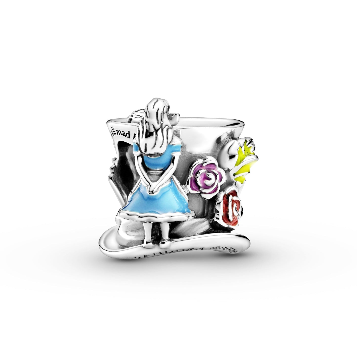 Disney Alice in Wonderland & The Mad Hatter's Tea Party Charm Premium Fashion Jewelry Gift Collection
