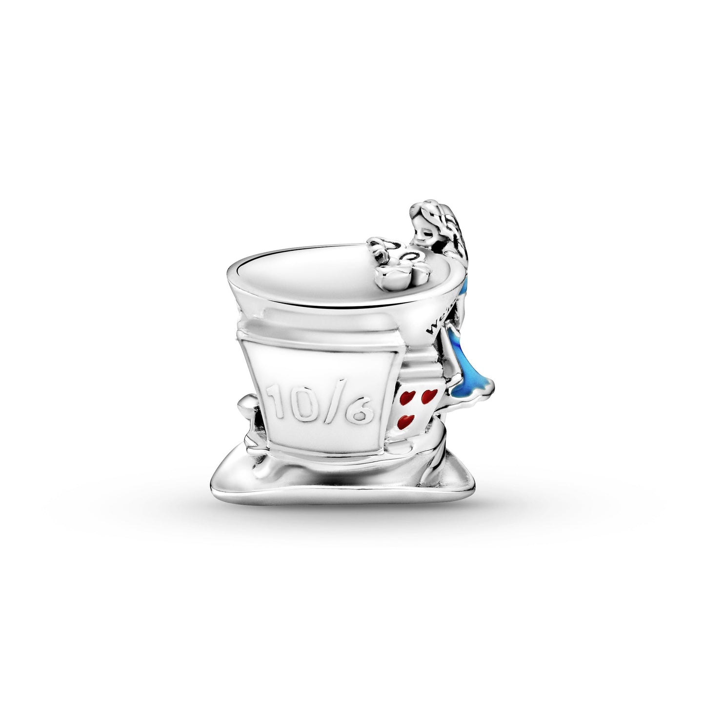 Disney Alice in Wonderland & The Mad Hatter's Tea Party Charm Premium Fashion Jewelry Gift Collection