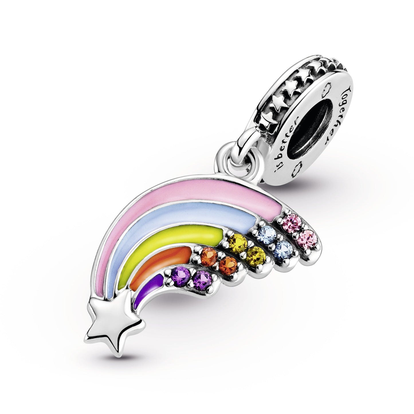 Colourful Rainbow Dangle Charm Premium Fashion Jewelry Gift Collection