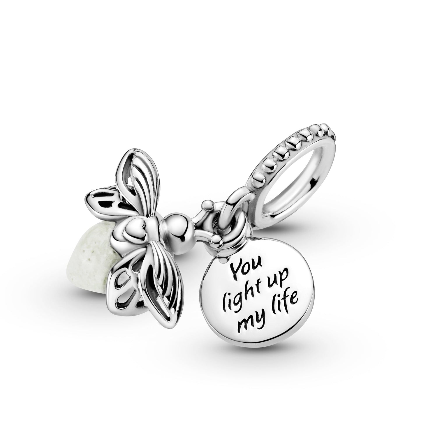 Glow-in-the-dark Firefly Dangle Charm Premium Fashion Jewelry Gift Collection