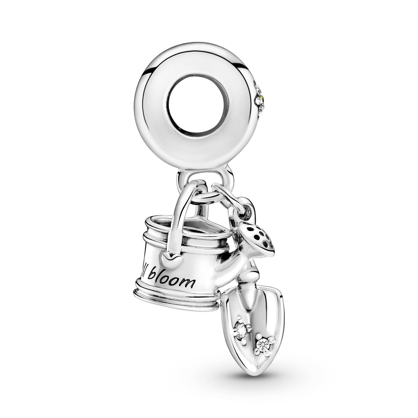 Watering Can & Trowel Dangle Charm Premium Fashion Jewelry Gift Collection