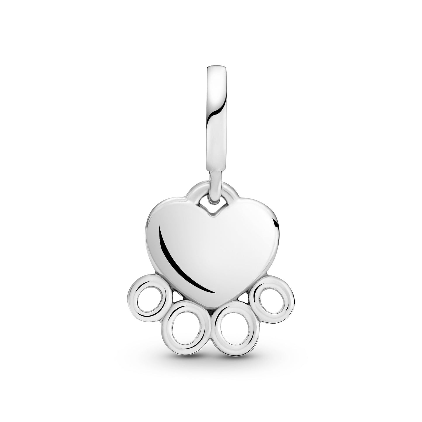 Hearts & Paw Print Dangle Charm Premium Fashion Jewelry Gift Collection