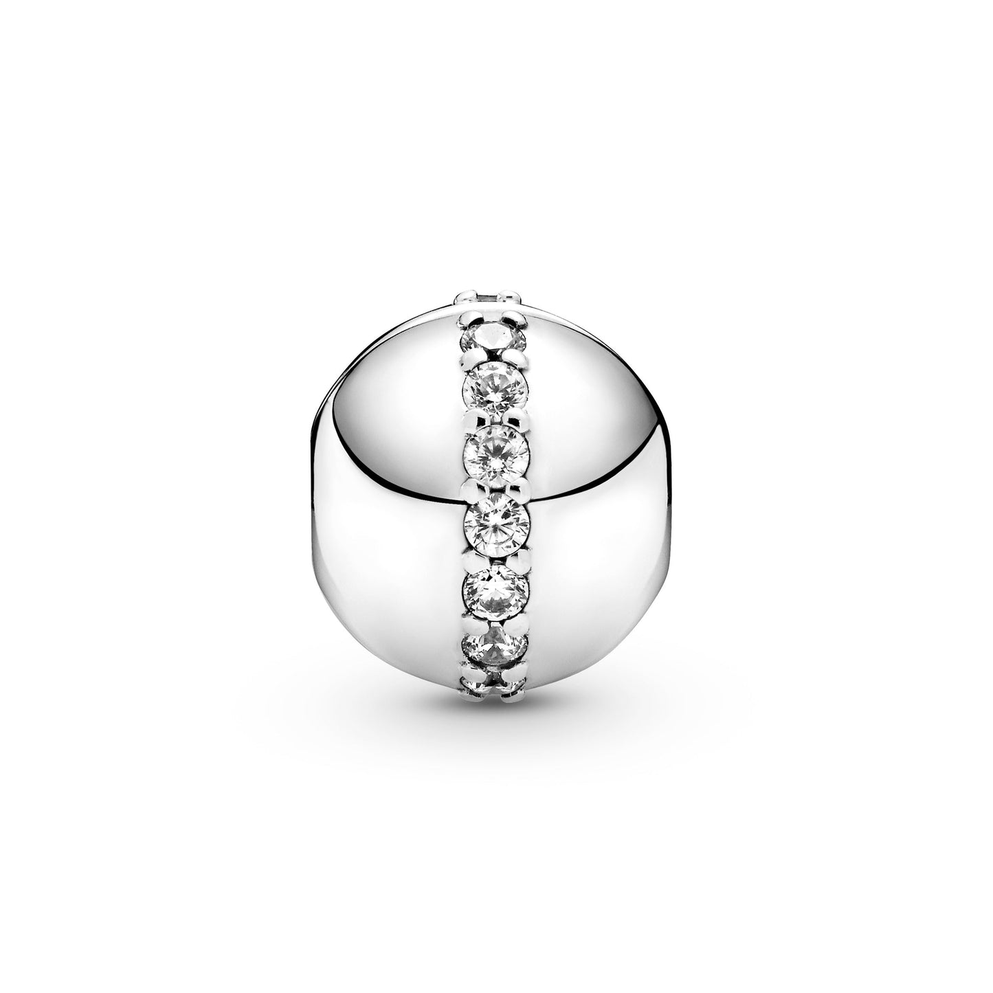 Sparkling Line Clip Charm Premium Fashion Jewelry Gift Collection