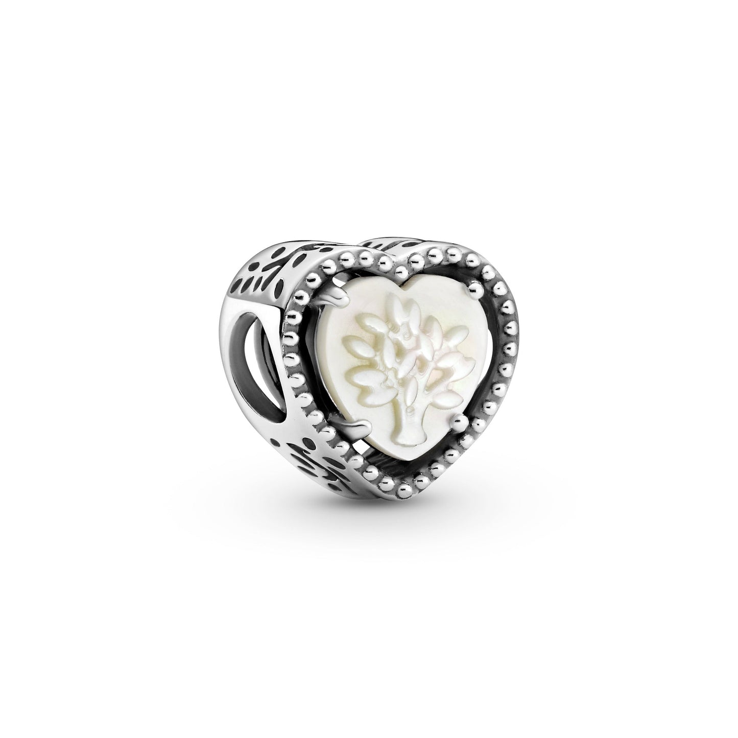 Openwork Heart & Family Tree Charm Premium Fashion Jewelry Gift Collection