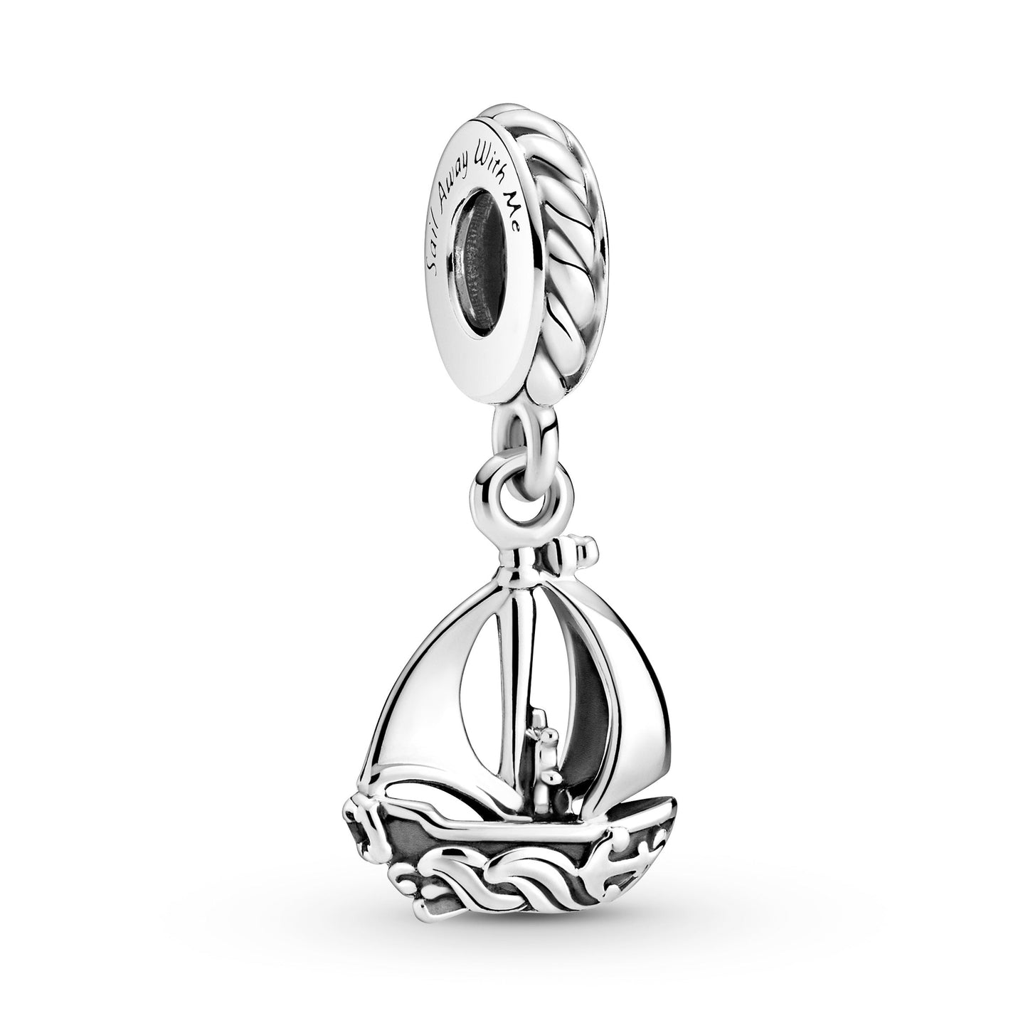 Sail Boat Dangle Charm Premium Fashion Jewelry Gift Collection
