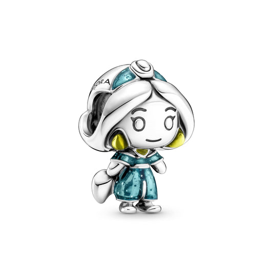 Disney Aladdin Jasmine Charm Premium Fashion Jewelry Gift Collection