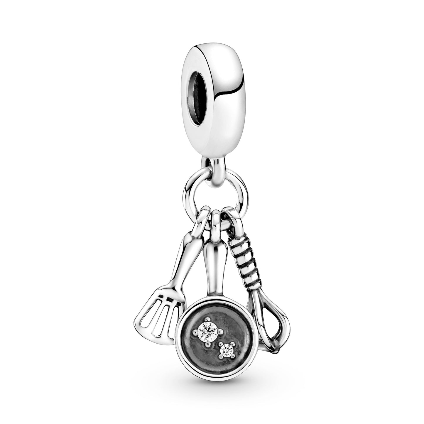 Spatula, Frying Pan & Whisk Dangle Charm Premium Fashion Jewelry Gift Collection