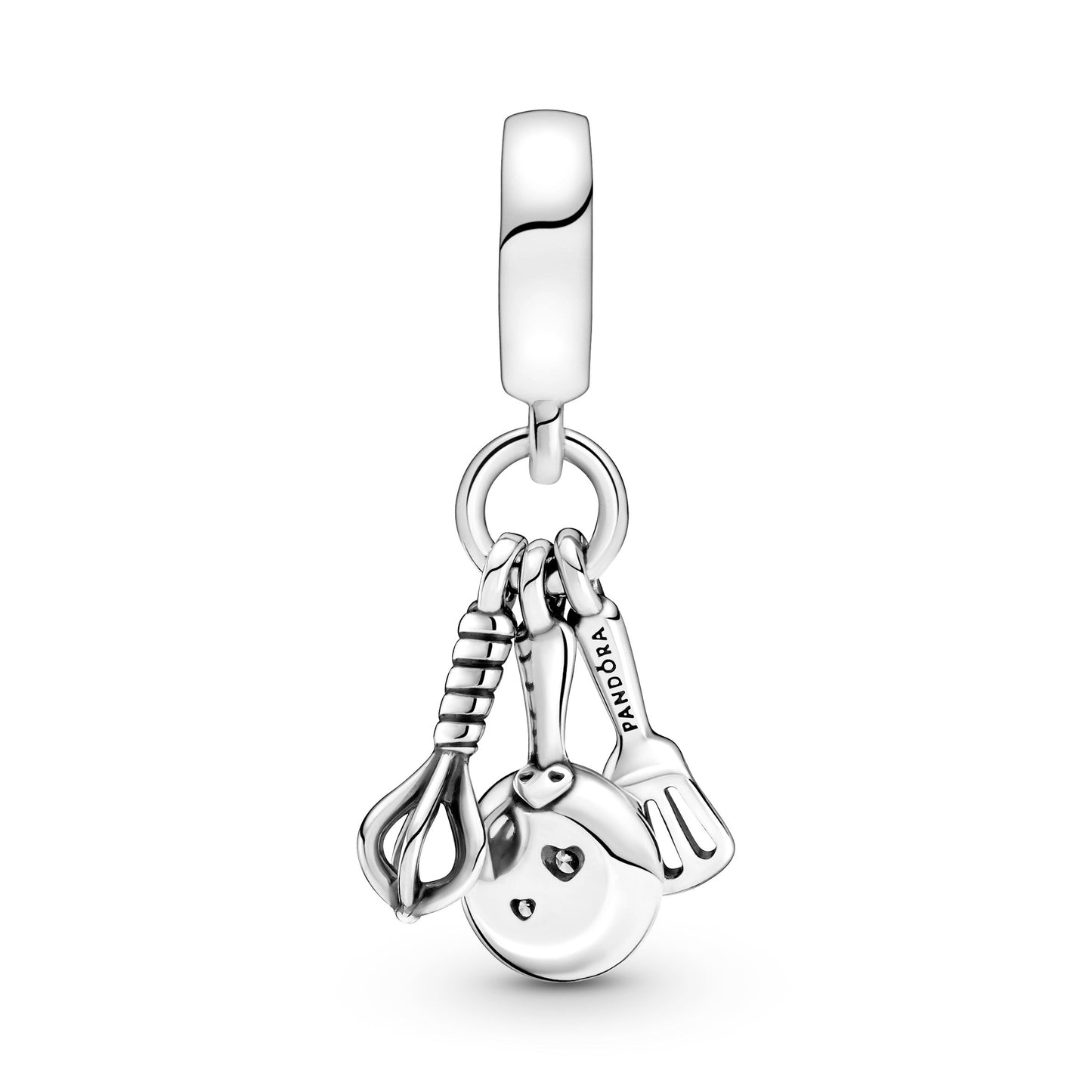 Spatula, Frying Pan & Whisk Dangle Charm Premium Fashion Jewelry Gift Collection