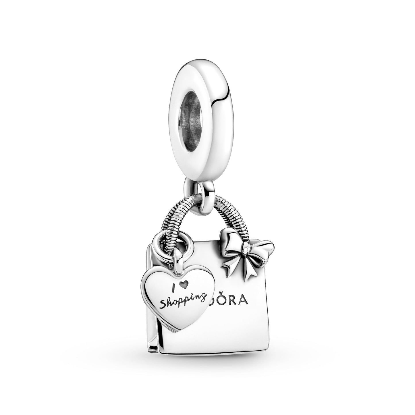 Pandora Shopping Bag Dangle Charm Premium Fashion Jewelry Gift Collection