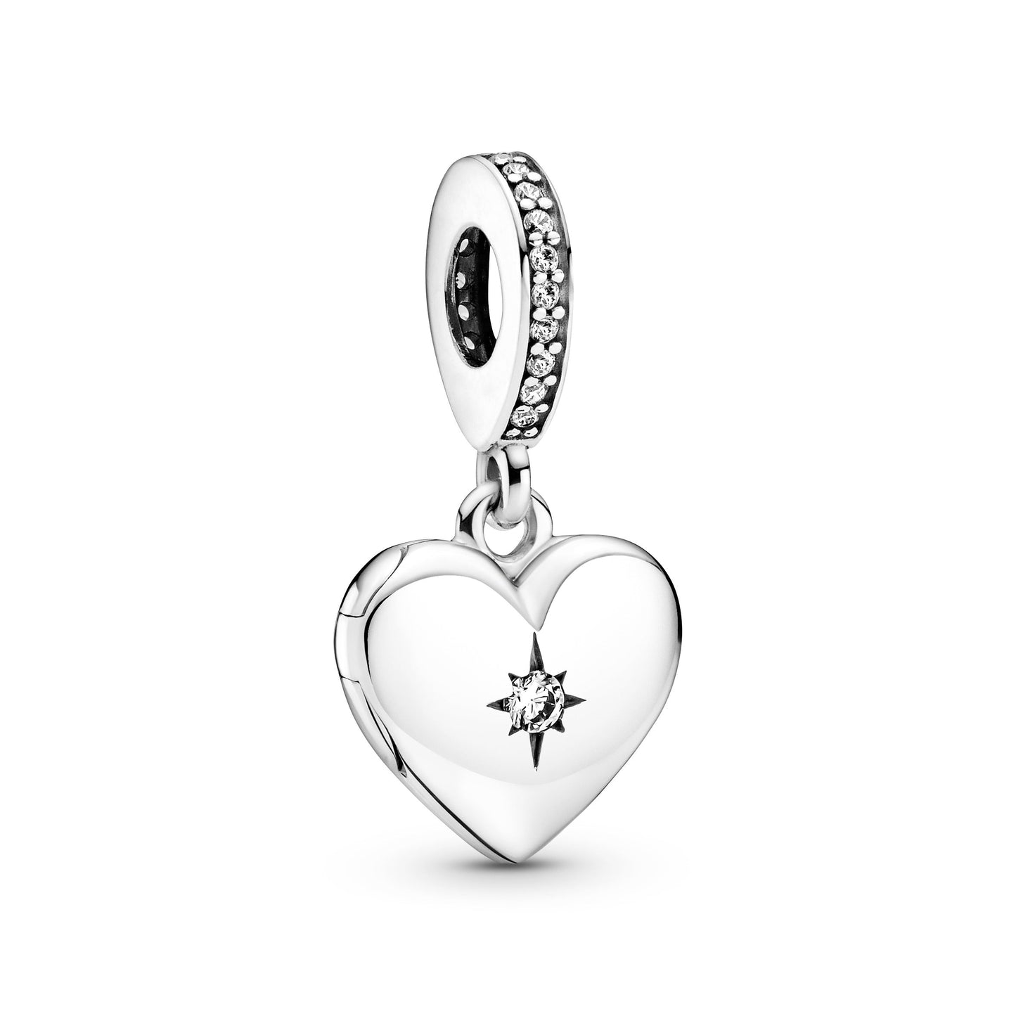 Openable Heart Locket Dangle Charm Premium Fashion Jewelry Gift Collection