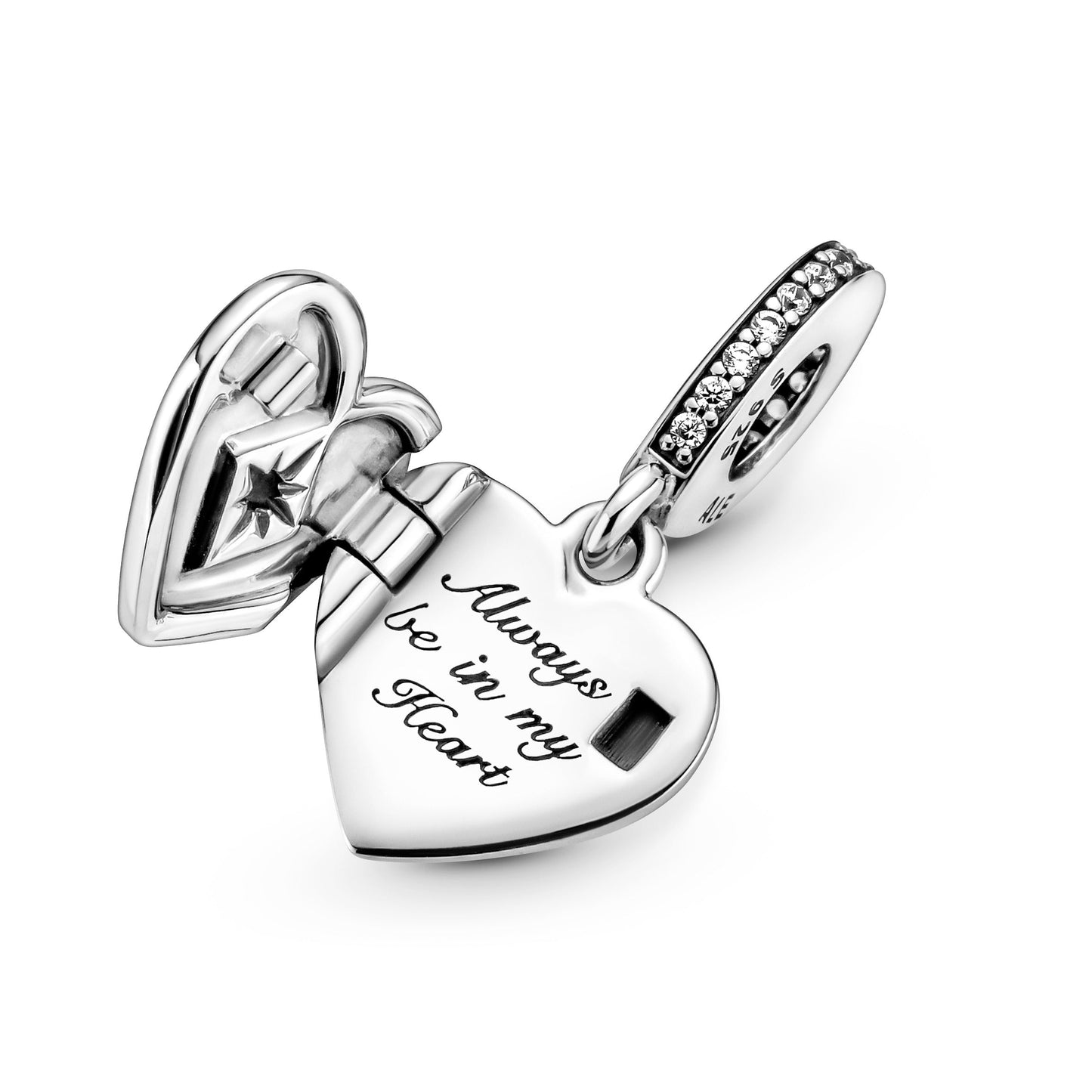 Openable Heart Locket Dangle Charm Premium Fashion Jewelry Gift Collection