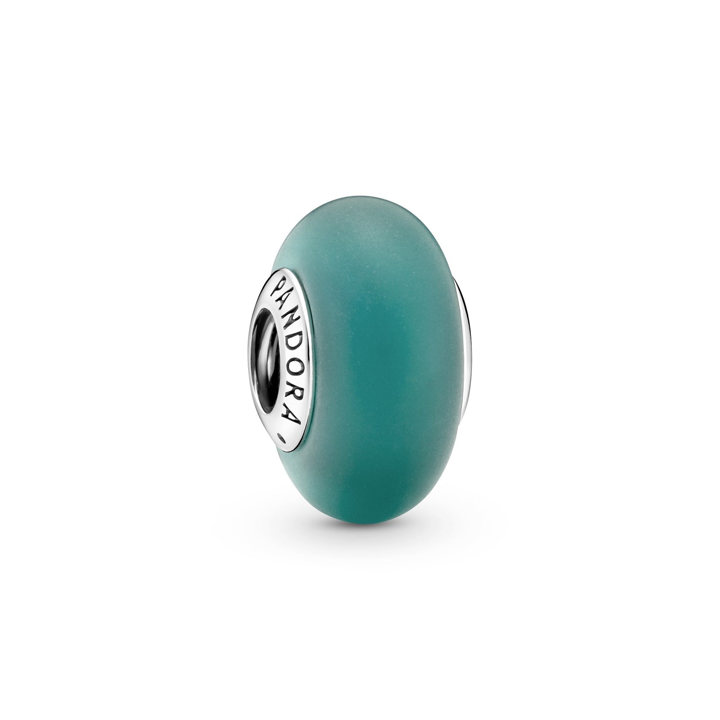 Matte Green Murano Glass Charm Premium Fashion Jewelry Gift Collection
